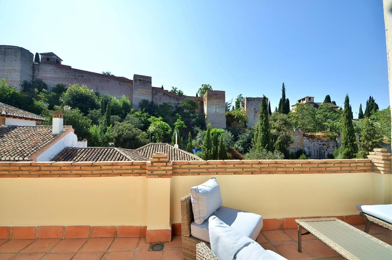 Loft Dar Al- Horra , Terraza, Parking & Vistas Villa กรานาดา ภายนอก รูปภาพ