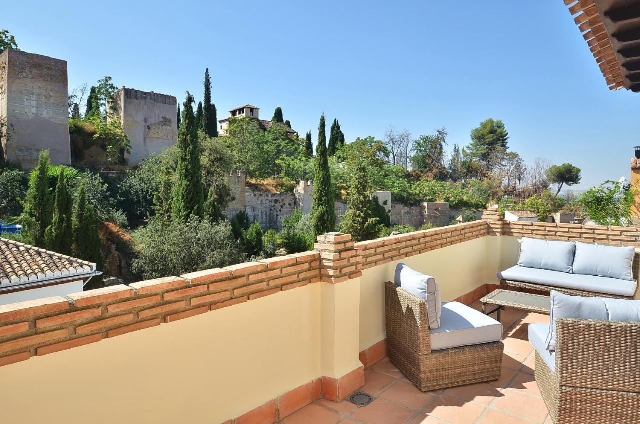 Loft Dar Al- Horra , Terraza, Parking & Vistas Villa กรานาดา ภายนอก รูปภาพ